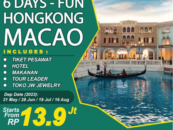 6Days Fun Hongkong Macau Jun 2023
