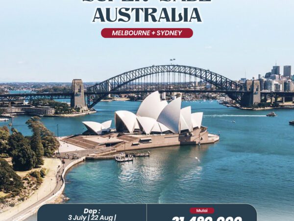 SUPER SALE AUSTRALIA 7DAYS (Twin Cities) Dep 23 Jul/22 Aug/22 Oct / 21 Nov 2026